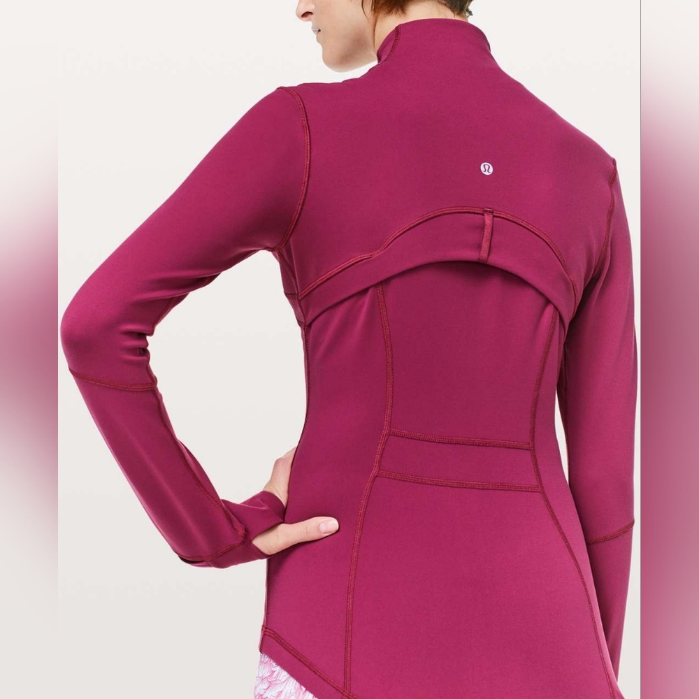 Lululemon Magenta Long Sleeve Top